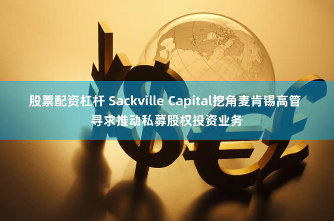 股票配资杠杆 Sackville Capital挖角麦肯锡高管 寻求推动私募股权投资业务